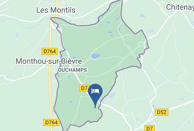 Loir Et Cher - Hote Sainte Marie Maps