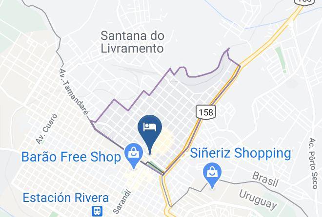 Santana Do Livramento - Hoteis Acropolis Maps