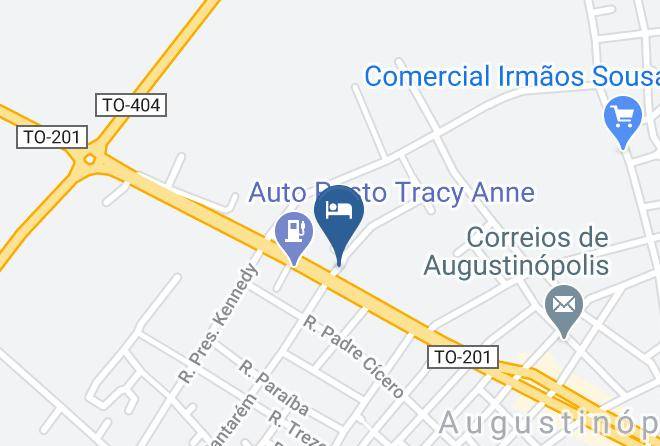 Augustinopolis - Hoteis Do Bico Maps