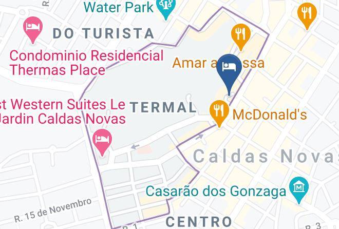 Caldas Novas - Hoteis Grupo Morada Maps