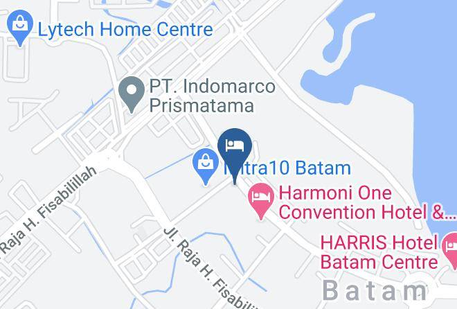 Batam - Hotel 01 Maps