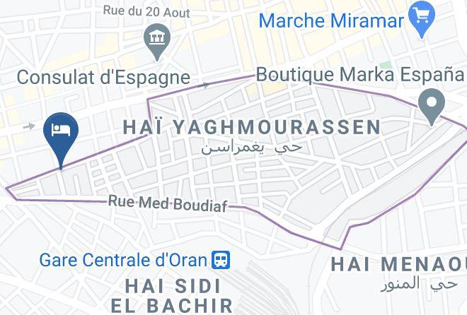 Oran - Hotel 08 Mai 1945 Maps