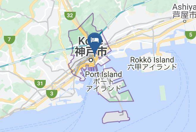 Hotel 1 2 3 Kobe Map