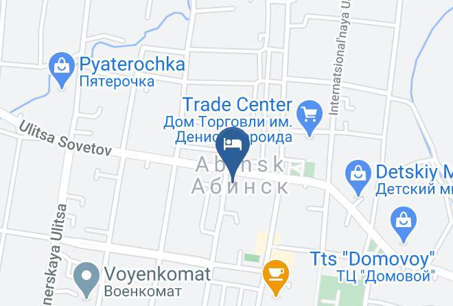 Abinsky District - Hotel 100 Abinsk Maps