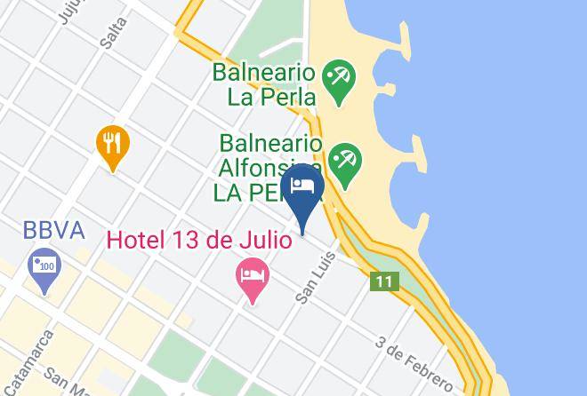 General Pueyrredon Partido - Hotel 13 De Diciembre Maps
