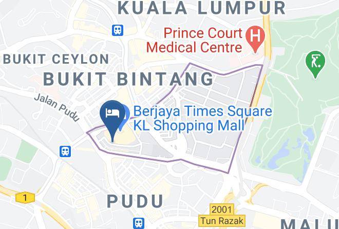 Kuala Lumpur - Hotel 1312 Maps