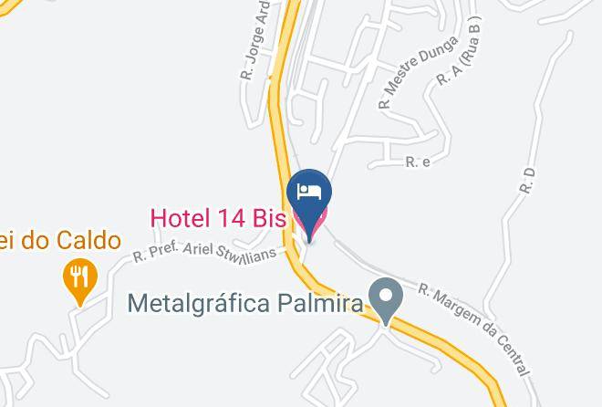 Santos Dumont - Hotel 14 Bis Maps