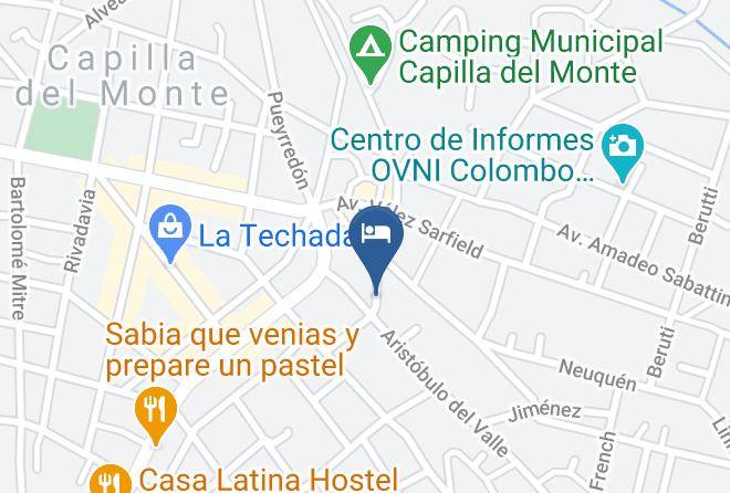 Punilla Department - Hotel 14 De Septiembre Maps