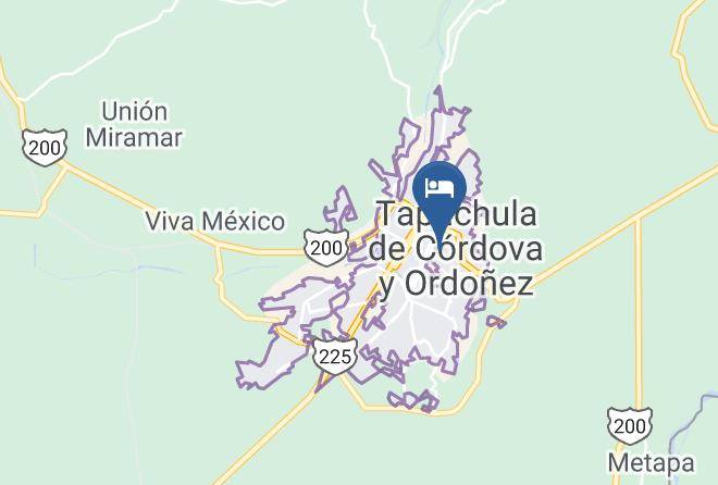 Tapachula - Hotel 15 Avenida Maps