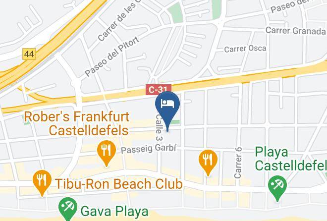 Barcelona - Hotel 153 Maps