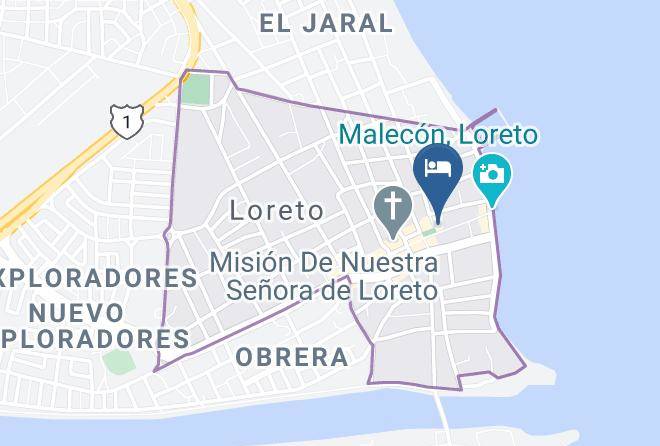 Loreto - Hotel 1697 Maps