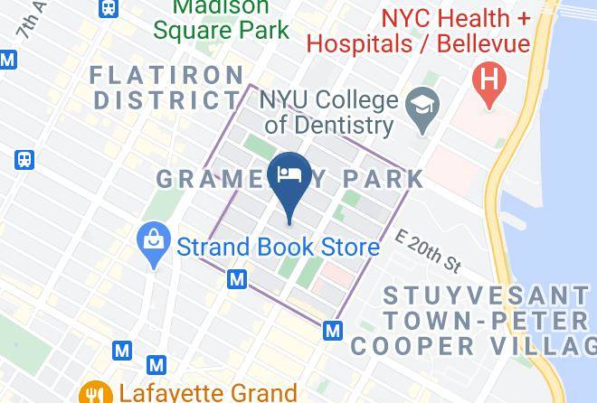 New York - Hotel 17 Extended Stay Maps