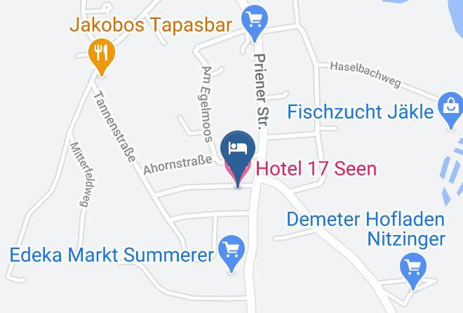 Rosenheim - Hotel 17 Seen Maps