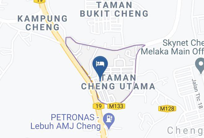 Melaka Tengah - Hotel 18 Carat Maps