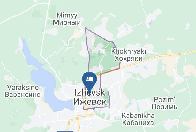 Izhevsk - Hotel 18 Maps