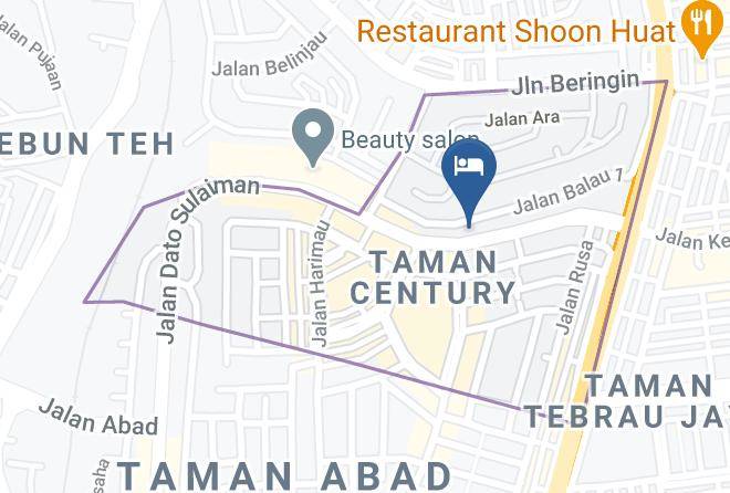 Johor Bahru - Hotel 187 Maps