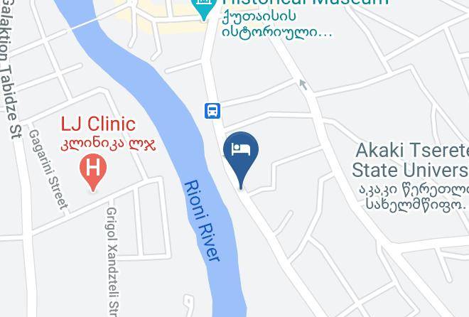 Kutaisi - Hotel 1887 Maps