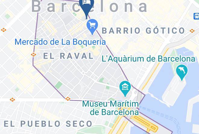Barcelona - Hotel 1898 Maps