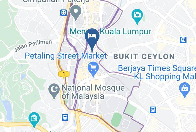 Kuala Lumpur - Hotel 1915 Kuala Lumpur Maps