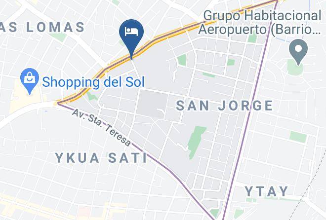Asuncion - Hotel 1945 Maps