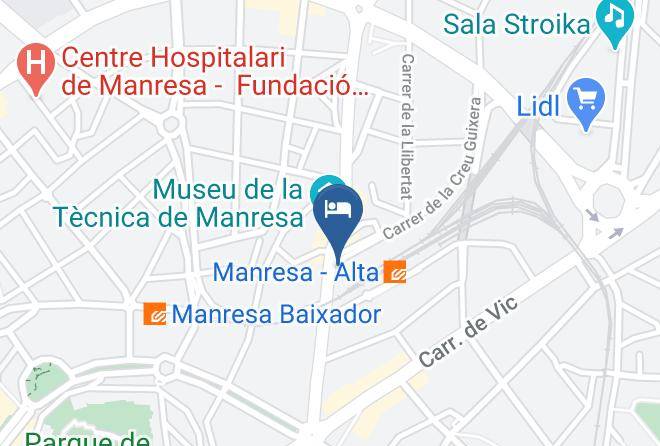 Hotel 1948 Manresa Map