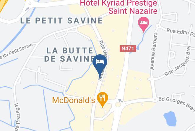 Hotel 1ere Classe Map