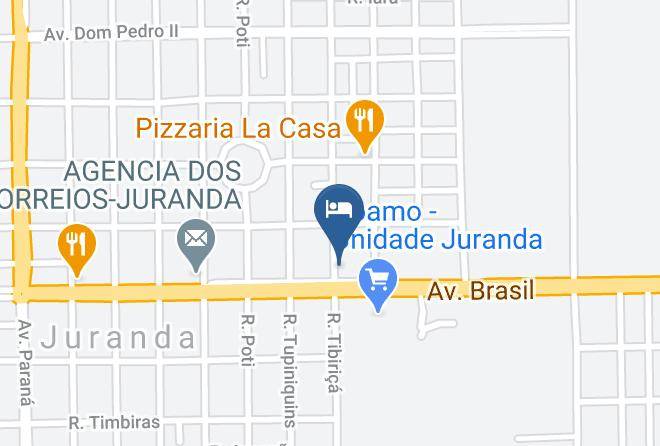 Juranda - Hotel 2 Irmaos Maps