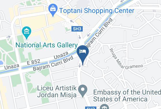 Tirana - Hotel 2 Palma Maps