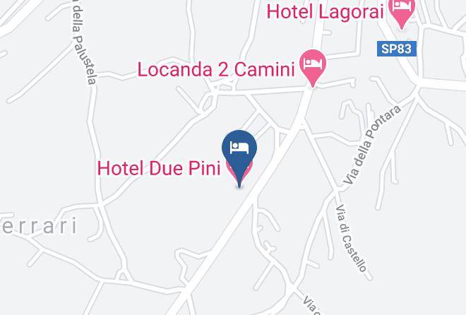 Trento - Hotel Due Pini Maps