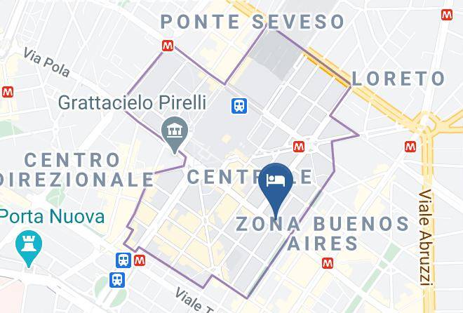 Milan - Hotel 2000 Maps