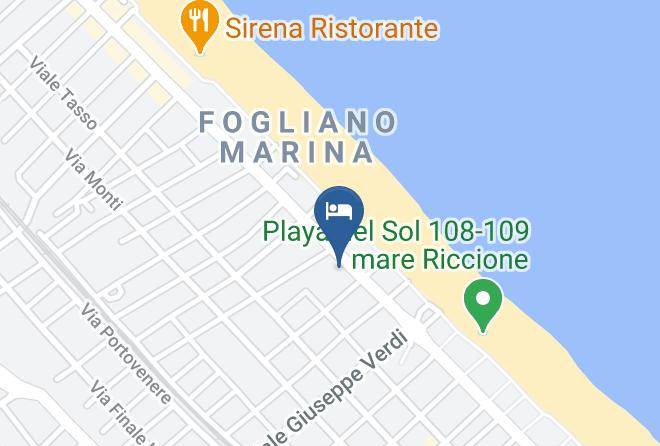 Rimini - Hotel 2000 Maps