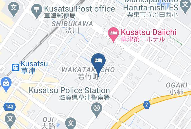 Kusatsu City - Hotel 21 Maps