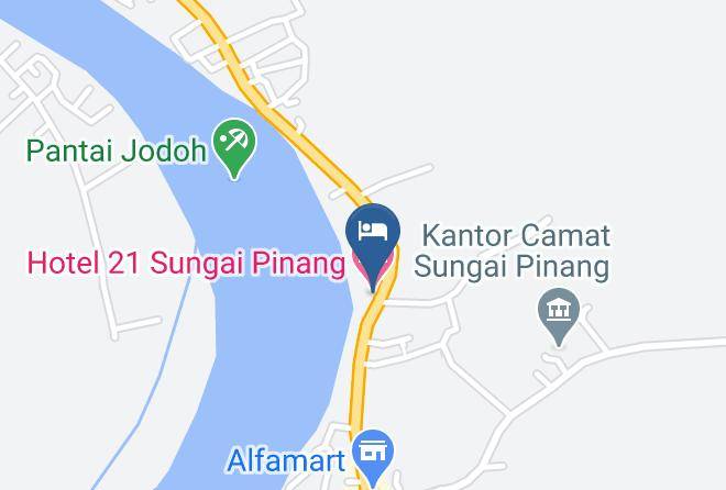 Ogan Komering Ilir Regency - Hotel 21 Sungai Pinang Maps
