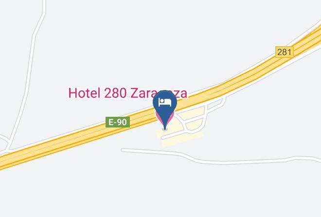 Zaragoza - Hotel 280 Zaragoza Maps