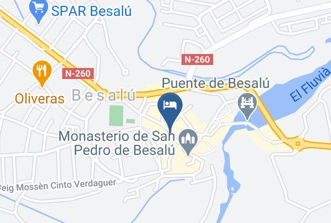Girona - Hotel 3 Arcs Maps