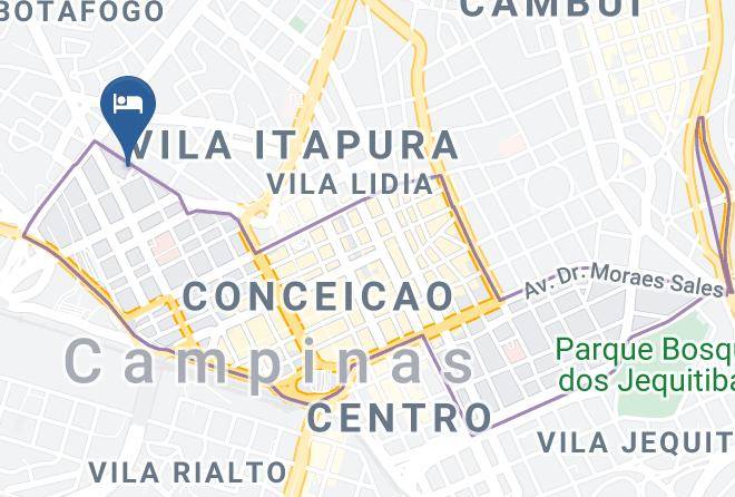 Campinas - Hotel 3 Irmaos Maps