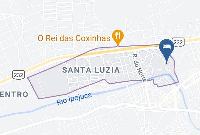 Gravata - Hotel 3 Palmeiras Gravata Maps