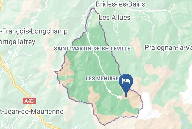 Savoie - Hotel 3 Vallees Val Thorens Maps