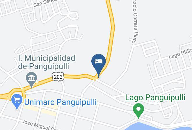 Valdivia Province - Hotel 381 Panguipulli Maps