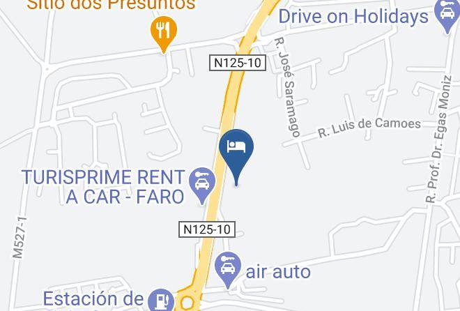 Monte Negro - Hotel 3k Faro Aeroporto Maps