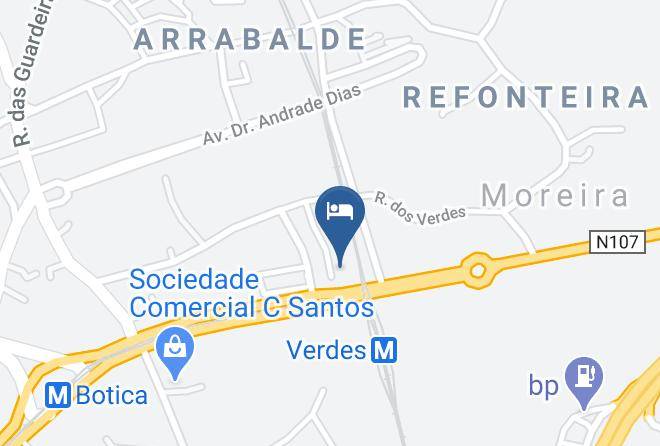 Maia - Hotel 3k Porto Aeroporto Maps