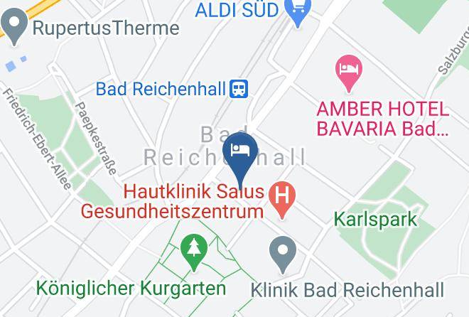 Berchtesgadener Land - Hotel 4 Jahreszeiten Maps