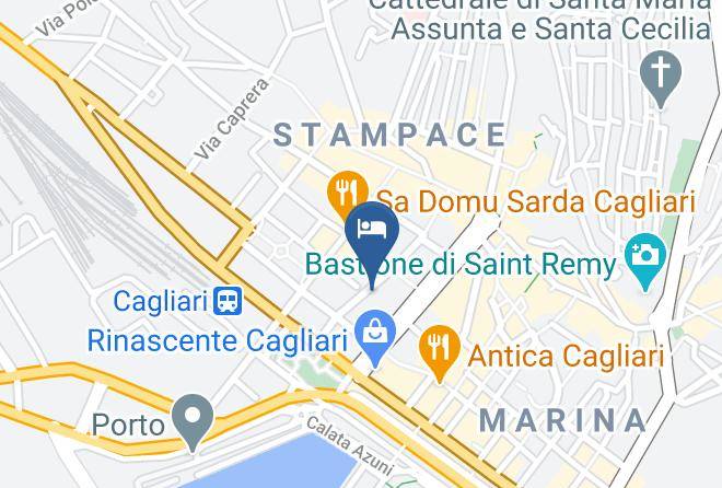 Cagliari - Hotel 4 Mori Maps
