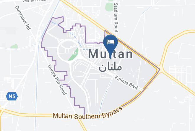 Islamabad - Hotel 4 Season Multan Maps