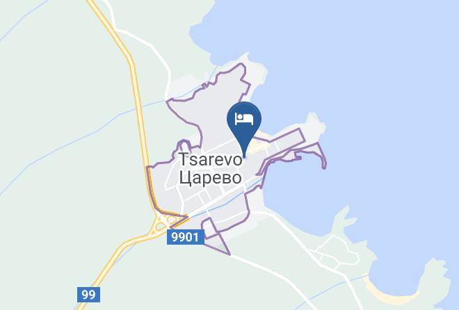 Tsarevo - Hotel 4 Seasons Maps