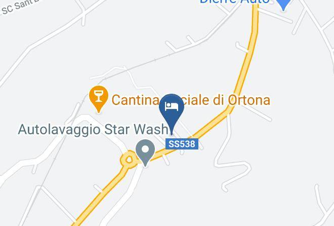 Chieti - Hotel 4 Strade Maps