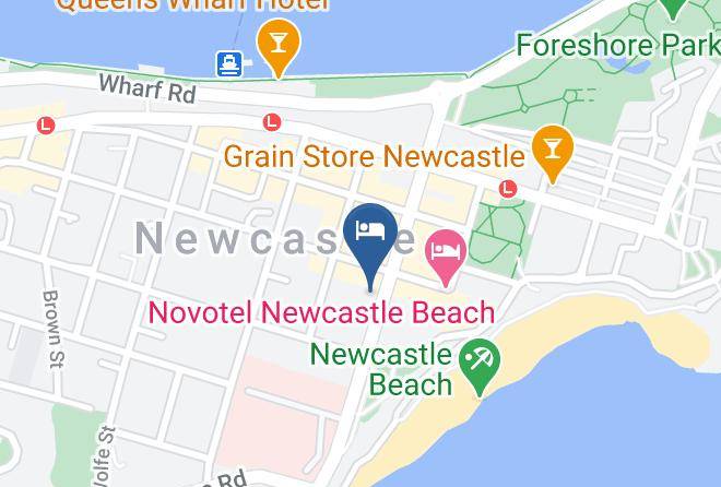 Newcastle - Hotel 46 Maps