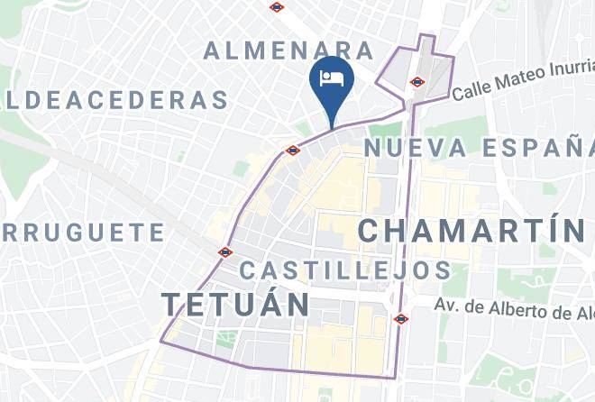 Madrid - Hotel 4c Puerta Europa Maps