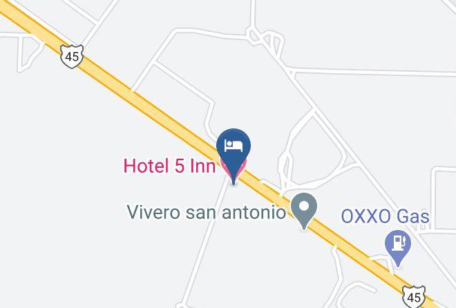 Silao De La Victoria - Hotel 5 Inn Maps