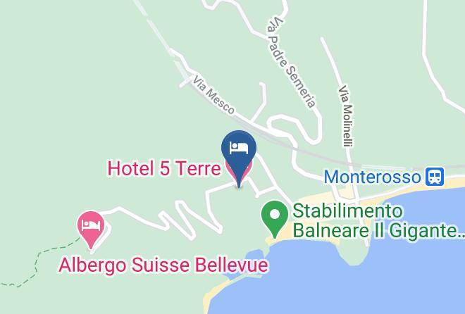La Spezia - Hotel 5 Terre Maps